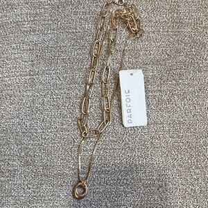 Parfois Elegant Gold Chain Necklace
